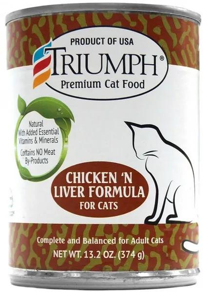 12/13 oz. Triumph Chicken-Liver Cat - Treat